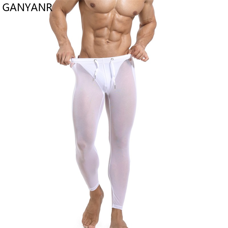 Ganyanrランニングタイツメンズコンプレッションパンツス - Compression Long Pant のレビューと価格