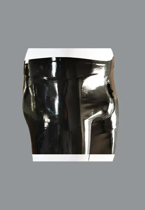 ラバーラテックスポーチフロントスルージップボクサーショーツ  - Pouch Boxer Pouch のレビューと価格