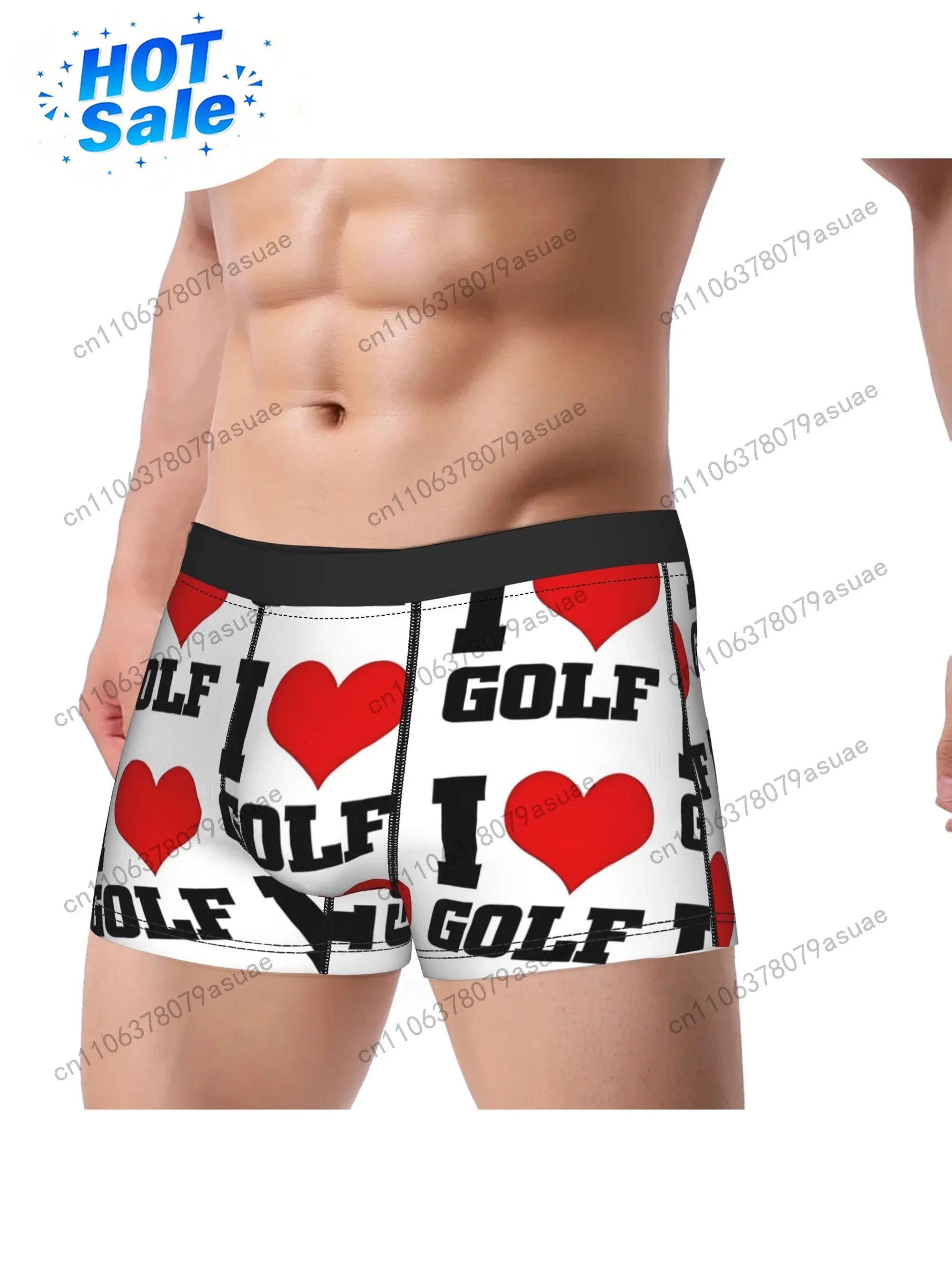 1pc メンズゴルフ下着 - 通気性のあるボクサーブリーフ/ - Quick Dry Underwear のレビューと価格