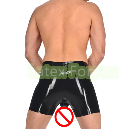 男性用のラテックス製シースパンティー,男性用の柔らかい下着, - Pouch Boxer Pouch のレビューと価格